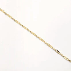 Anchor Paperclip Chain Bracelet In 10k Gold -Fashion Accessories Store anchor paperclip chain bracelet in 10k gold medley jewellery bangle bracelet 41223619608806