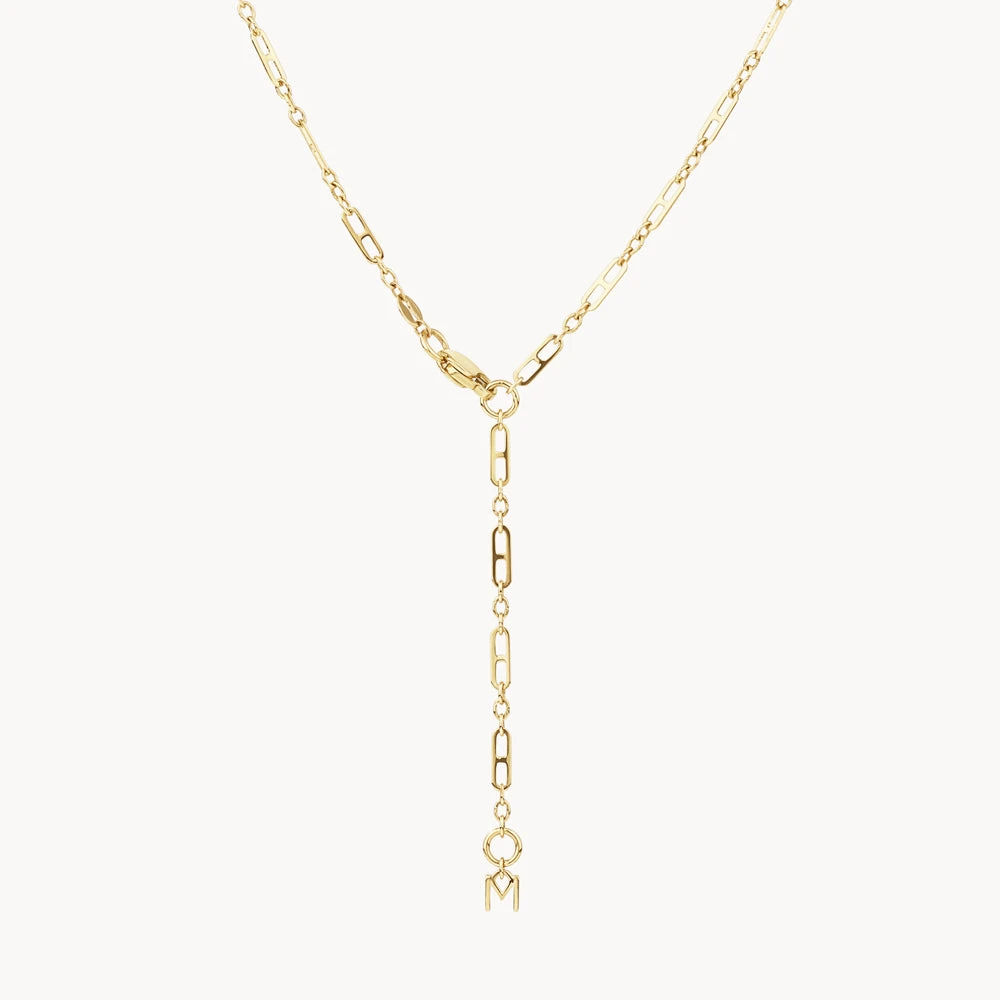 Anchor Paperclip Chain Necklace In 10k Gold 4 Anchor Paperclip Chain Necklace In 10k Gold - Image 4