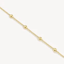 Bauble Chain Bracelet In Gold -Fashion Accessories Store bauble bracelet in gold medley jewellery bangle bracelet 37533152641254