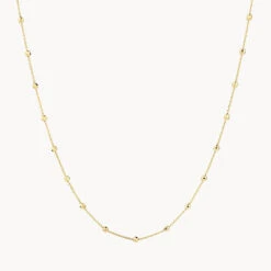 Bauble Chain Necklace In Gold -Fashion Accessories Store bauble chain gold medley jewellery necklace 37533154181350