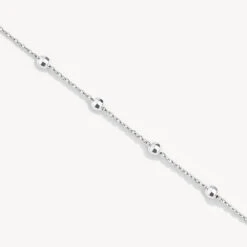 Bauble Chain Necklace In Silver 8 Bauble Chain Necklace In Silver -Fashion Accessories Store bauble chain silver medley jewellery necklace 37534387110118