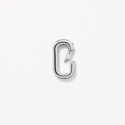 Bauble Paperclip Chain Necklace In Silver -Fashion Accessories Store bauble paperclip chain necklace in silver medley jewellery necklace 38642302124262