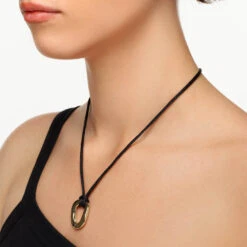 Chain Link Pendant Necklace In Gold -Fashion Accessories Store chain link pendant necklace in gold medley jewellery necklace 39729454645478