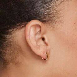 Chunky U Shape Huggies In Gold 11 Chunky U Shape Huggies In Gold -Fashion Accessories Store chunky u shape huggies in gold medley jewellery earrings 41823941558502