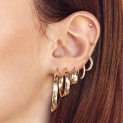 Classic Huggie Earrings In 10k Gold 19 Classic Huggie Earrings In 10k Gold -Fashion Accessories Store classic huggie earrings in 10k gold medley jewellery earrings 37621920563430