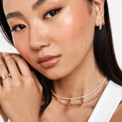 Classic Paperclip Chain Necklace In 10k Gold -Fashion Accessories Store classic paperclip chain necklace in 10k gold medley jewellery necklace 38642403836134