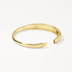 Curve Dome Bangle In Gold -Fashion Accessories Store curve dome bangle in gold medley jewellery bracelets bangle 39932695019750