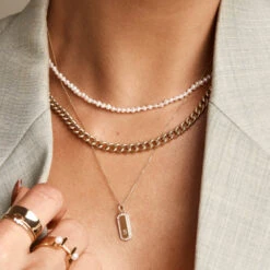 Diamond Engravable Bar Necklace In 10k Gold -Fashion Accessories Store diamond engravable bar necklace 10k gold medley jewellery pendant 36864713818342