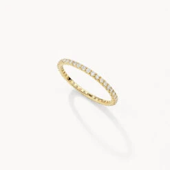 Diamond Eternity Stacker Ring In 10k Gold 22 Diamond Eternity Stacker Ring In 10k Gold -Fashion Accessories Store diamond eternity stacker ring in 10k gold medley jewellery ring 37609049817318
