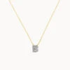Diamond Letter B Necklace In 10k Gold