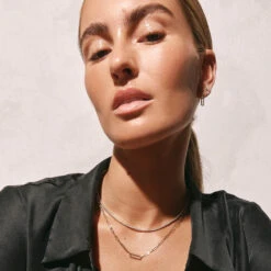 Diamond Paperclip Chain Necklace In 10k Gold -Fashion Accessories Store diamond paperclip chain necklace in 10k gold medley jewellery necklace 39432920334566