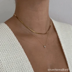 Diamond Pave Heart Necklace In 10k Gold -Fashion Accessories Store diamond pave heart necklace 10k gold medley jewellery necklace 37102793130214