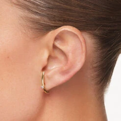 Diamond Suspender Bar Single Earring In 10k Gold -Fashion Accessories Store diamond suspender bar single earring in 10k gold medley jewellery earrings 40469924085990