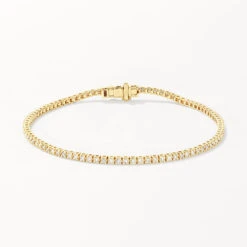 Diamond Tennis Bracelet In 10k Gold