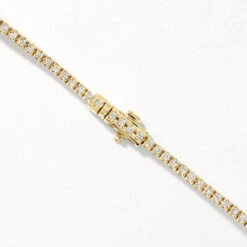 Diamond Tennis Bracelet In 10k Gold 18 Diamond Tennis Bracelet In 10k Gold -Fashion Accessories Store diamond tennis bracelet 10k gold medley jewellery bangle bracelet 42705550541030