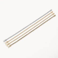 Diamond Tennis Bracelet In Silver -Fashion Accessories Store diamond tennis bracelet silver medley jewellery bangle bracelet 36109991379174