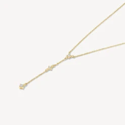 Diamond Trio Lariat Necklace In 10k Gold 10 Diamond Trio Lariat Necklace In 10k Gold -Fashion Accessories Store diamond trio lariat necklace in 10k gold medley jewellery necklace 39932678799590