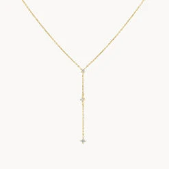 Diamond Trio Lariat Necklace In 10k Gold 12 Diamond Trio Lariat Necklace In 10k Gold -Fashion Accessories Store diamond trio lariat necklace in 10k gold medley jewellery necklace 39932678832358