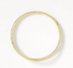 Double Band Split Bangle In Gold -Fashion Accessories Store double band split bangle in gold medley jewellery bangle bracelet 41826053062886