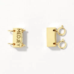 Double Necklace Connector In Gold -Fashion Accessories Store double necklace connector in gold medley jewellery accessory 42638543618278