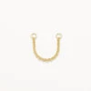 Earring Connector Chain In 10k Gold