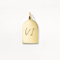 Arch Pendant In Gold