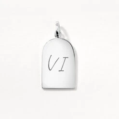 Arch Pendant In Silver -Fashion Accessories Store engravable arch pendant in silver medley jewellery pendant 39932670935270