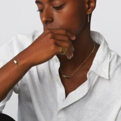 Engravable Bar Bracelet In Gold -Fashion Accessories Store engravable bar bracelet in gold medley jewellery bangle bracelet 39144353890534