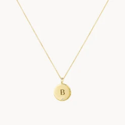 Engravable Circle Flip Locket Necklace In Gold 9 Engravable Circle Flip Locket Necklace In Gold -Fashion Accessories Store engravable circle flip locket in gold medley jewellery necklace 39721019343078