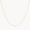 Fine Anchor Chain Necklace In Gold
