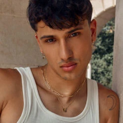 Fine Anchor Chain Necklace In Gold -Fashion Accessories Store fine anchor chain necklace in gold medley jewellery necklace 39721021505766