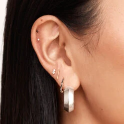 Fine Bar Stud Earrings In 10k Gold -Fashion Accessories Store fine bar stud earrings in 10k gold medley jewellery earrings 38643109560550