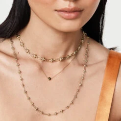 Fine Bauble Paperclip Chain Necklace In Gold -Fashion Accessories Store fine bauble paperclip chain necklace in gold medley jewellery necklace 38642416255206
