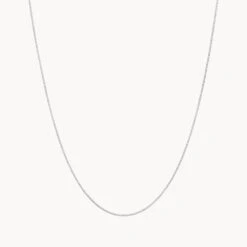 Fine Curb Chain Necklace In Silver -Fashion Accessories Store fine curb chain necklace in silver medley jewellery necklace 41227231822054