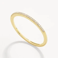 Fine Diamond Half Eternity Ring In 10k Gold -Fashion Accessories Store fine diamond half eternity ring in 10k gold medley jewellery ring 40413975871718