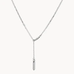 Fine Flat Anchor Chain Necklace In Silver -Fashion Accessories Store fine flat anchor chain necklace in silver medley jewellery necklace 39712228344038