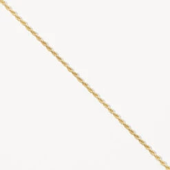 Fine Rope Chain Necklace In Gold -Fashion Accessories Store fine rope chain necklace in gold medley jewellery necklace 39071903514854