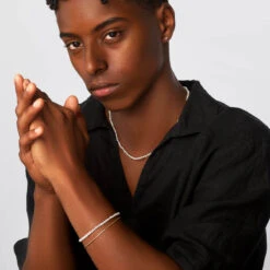 Fine Snake Chain Bracelet In Gold -Fashion Accessories Store fine snake chain bracelet in gold medley jewellery bangle bracelet 39144313913574