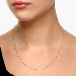 Fine Snake Chain In 10k Gold -Fashion Accessories Store fine snake chain in 10k gold medley jewellery necklace 39724354142438