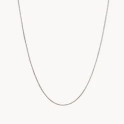 Fine Snake Chain Necklace In Silver 12 Fine Snake Chain Necklace In Silver -Fashion Accessories Store fine snake chain necklace in silver medley jewellery necklace 39071892242662