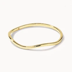 Fine Wave Stacker Ring In 10k Gold 8 Fine Wave Stacker Ring In 10k Gold -Fashion Accessories Store fine wave stacker ring in 10k gold medley jewellery ring 39932657729766
