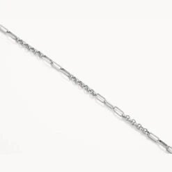 Fob Fundamental Chain Bracelet In Silver -Fashion Accessories Store fob fundamental chain bracelet in silver medley jewellery bangle bracelet 39708729344230
