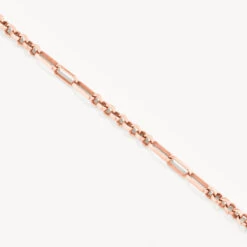 Fob Fundamental Chain Necklace In Rose Gold -Fashion Accessories Store fundamental chain necklace in rose gold medley jewellery necklace 39709689774310