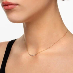 Graduated Diamond Bar Necklace In 10k Gold -Fashion Accessories Store graduated diamond bar necklace in 10k gold medley jewellery necklace 39724344639718
