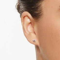 Laboratory-Grown Diamond 1.0ct Round Stud Earrings In 10k Gold -Fashion Accessories Store lab grown diamond 0 75ct studs 10k gold medley jewellery earrings 40108130533606 1