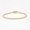 Laboratory-Grown Diamond Tennis Bracelet In 10k Gold