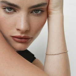 Laboratory-Grown Diamond Tennis Bracelet In 10k Gold -Fashion Accessories Store lab grown diamond tennis bracelet in 10k gold i medley jewellery bracelets bangle 40570338017510