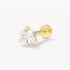 Laboratory-Grown Diamond 0.20ct Helix Single Stud Earring In 10k Gold