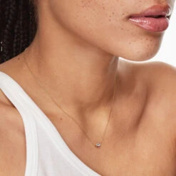 Laboratory-Grown Diamond 0.20ct Marquise Necklace In 10k Gold -Fashion Accessories Store laboratory grown diamond 0 20ct marquise necklace in 10k gold medley jewellery necklace 42638494892262