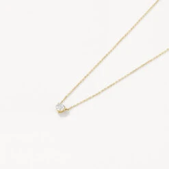 Laboratory-Grown Diamond 0.20ct Round Necklace In 10k Gold -Fashion Accessories Store laboratory grown diamond 0 20ct round necklace in 10k gold medley jewellery necklace 42638378598630